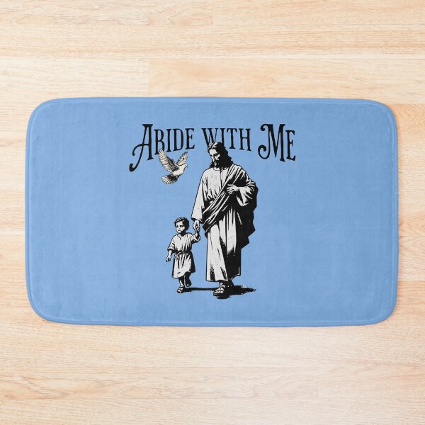 Item preview, Abide with Me Christian designed and sold by Sachie's Studio.