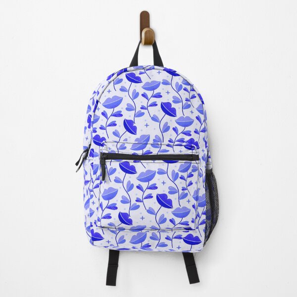 Item preview, Sweet bloom kiss pattern blue palate designed and sold by Kaushlydraw.