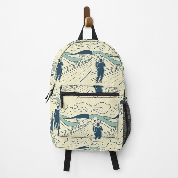 Item preview, The White and Blue Scream designed and sold by Arte Cartoon From TagTeam Group.