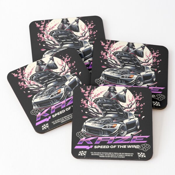 Item preview, KAZE Speed of the Wind JDM Sports Car Samurai Aesthetic designed and sold by GenZFashion000.