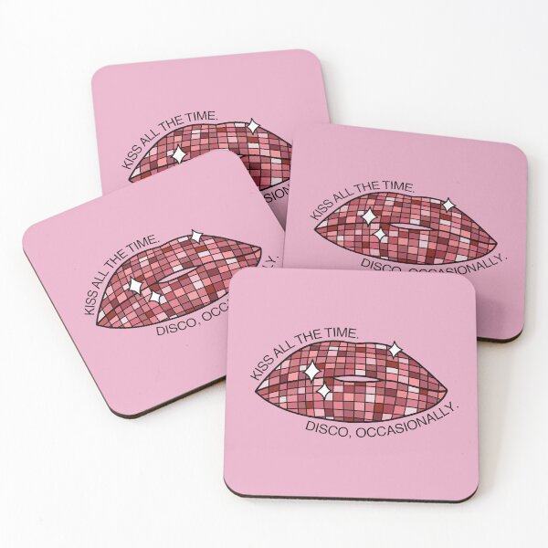 Item preview, Kiss All The Time. Disco, Occasionally. designed and sold by Olivia Powell Designs.