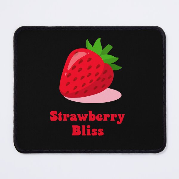 Item preview, Strawberry Bliss Cute Berry Illustration – Sweet Fruit Aesthetic Art designed and sold by ULTIMATE CREATIONS.