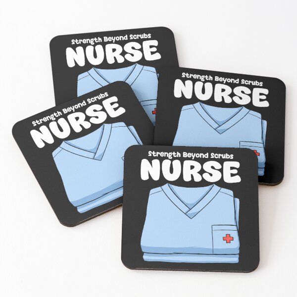Item preview, NURSE - STRENGTH BEYOND SCRUBS designed and sold by KEF Custom.