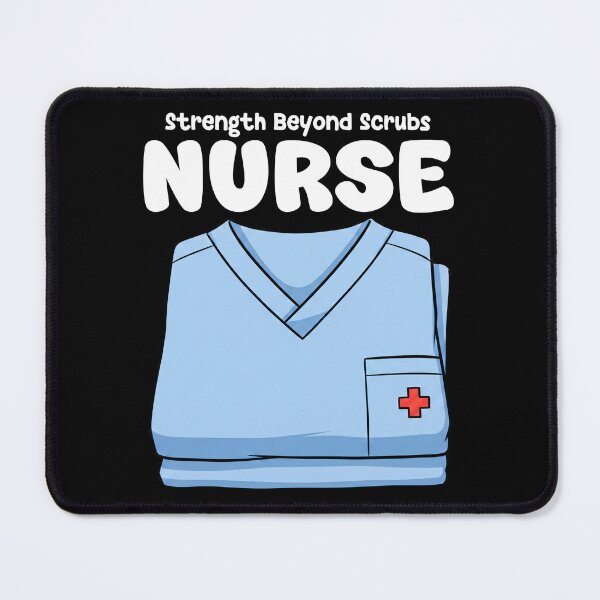 Item preview, NURSE - STRENGTH BEYOND SCRUBS designed and sold by KEF Custom.