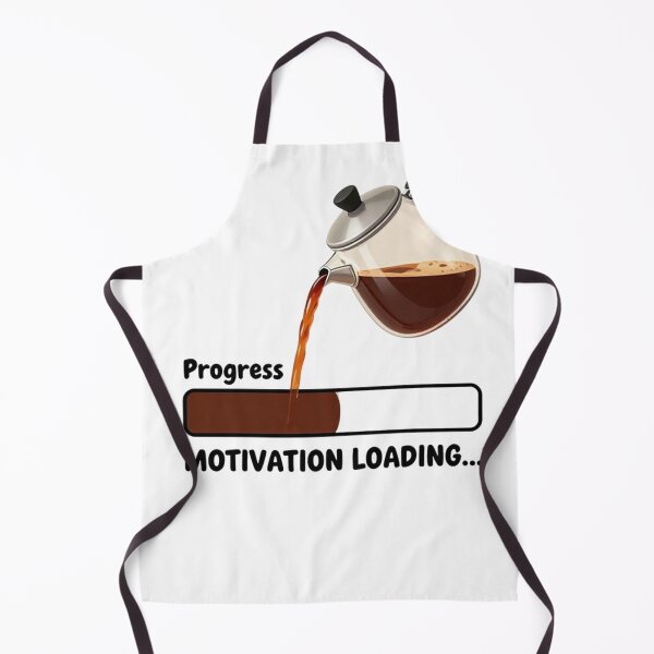 Item preview, Motivation Loading – Coffee Humor Art for Daily Energy designed and sold by PixelVibe782.