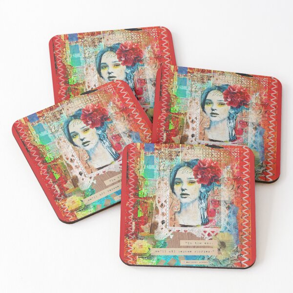 Item preview, Collage Art - We'll All Become Stories designed and sold by sueviolaart.
