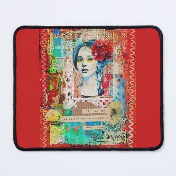 Item preview, Collage Art - We'll All Become Stories designed and sold by sueviolaart.