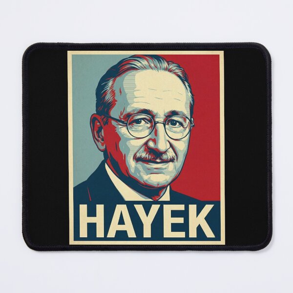 Item preview, F.A. Hayek The Road to Serfdom Hope Style Poster designed and sold by DamianRoy88.
