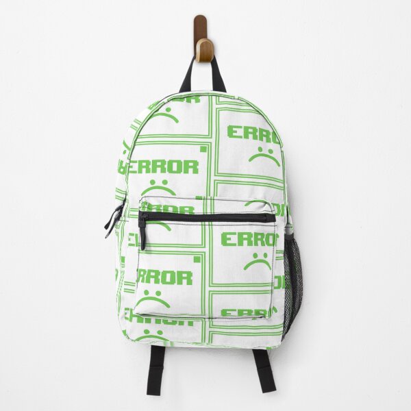 Item preview, "ERROR" with Sad Face - Retro Glitch Style designed and sold by Arte Cartoon From TagTeam Group.