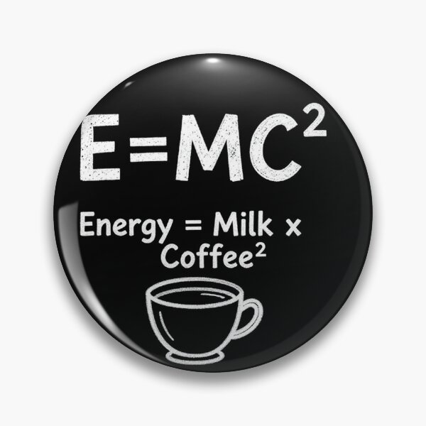 Item preview, Energy Formula – Coffee Humor Art with a Smart Twist designed and sold by PixelVibe782.