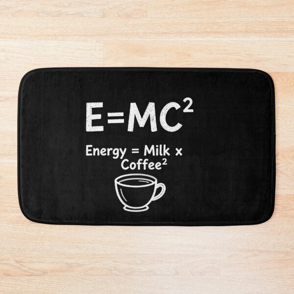 Item preview, Energy Formula – Coffee Humor Art with a Smart Twist designed and sold by PixelVibe782.