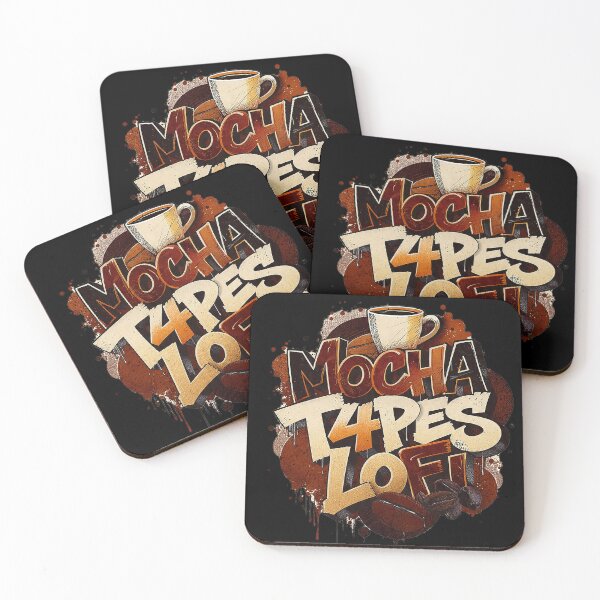 Item preview, Mocha T4pes Lofi designed and sold by MusicVibes.shop.