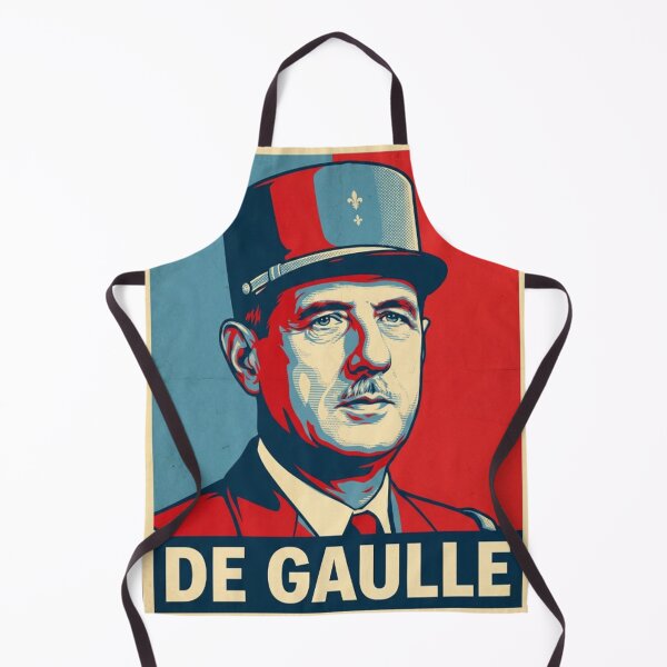 Item preview, General Charles de Gaulle Free France WWII Hope Style Poster designed and sold by DamianRoy88.