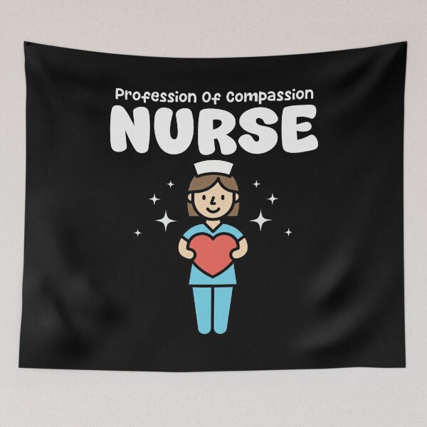 Item preview, NURSE - PROFESSION OF COMPASSION designed and sold by KEF Custom.