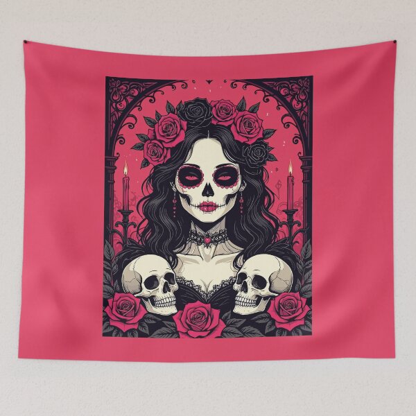 Item preview, Beautiful And Ceremonial Living Calavera designed and sold by taiche.