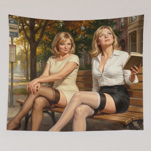 Item preview, Bus Stop Women designed and sold by IanBiAM.