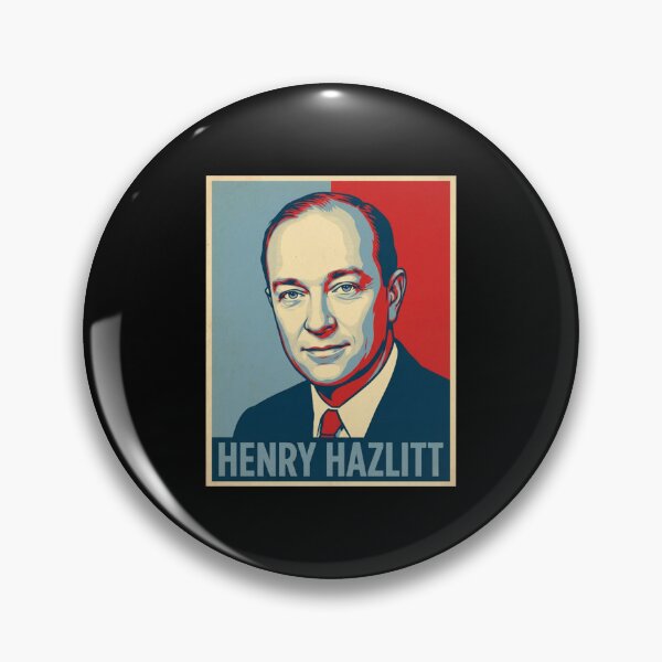 Item preview, Henry Hazlitt Economics in One Lesson Hope Style Poster designed and sold by DamianRoy88.