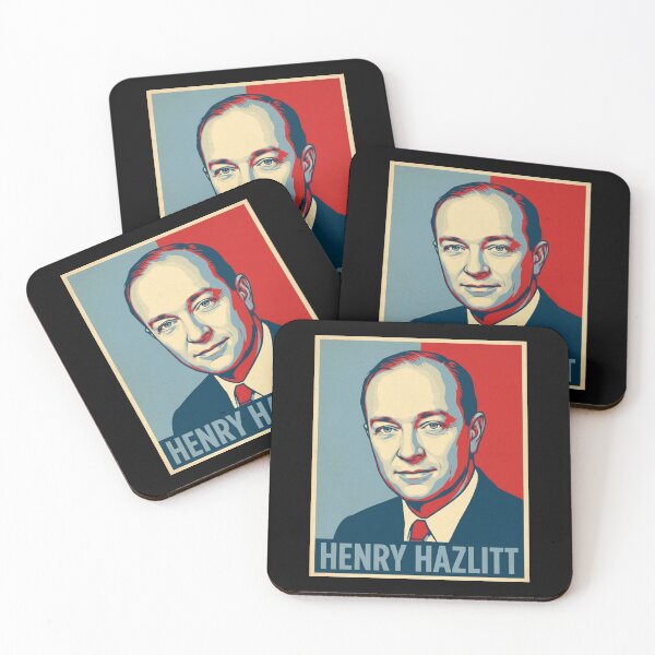 Item preview, Henry Hazlitt Economics in One Lesson Hope Style Poster designed and sold by DamianRoy88.