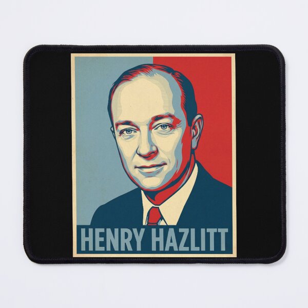 Item preview, Henry Hazlitt Economics in One Lesson Hope Style Poster designed and sold by DamianRoy88.