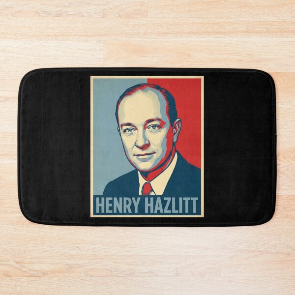 Item preview, Henry Hazlitt Economics in One Lesson Hope Style Poster designed and sold by DamianRoy88.