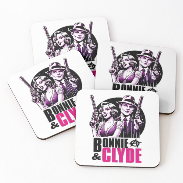 Item preview, Bonnie and Clyde – Criminally Cute! 2 Version designed and sold by Arte Cartoon From TagTeam Group.