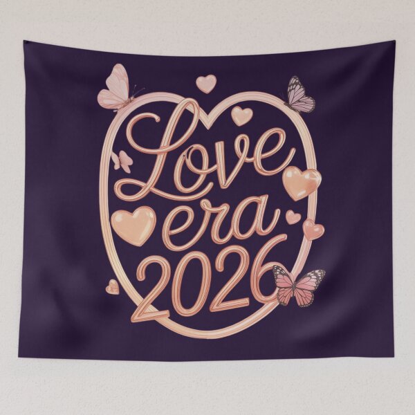 Item preview, Love Era 2026 – Dreamy Valentine’s Day Aesthetic Design designed and sold by CrystalCove11.