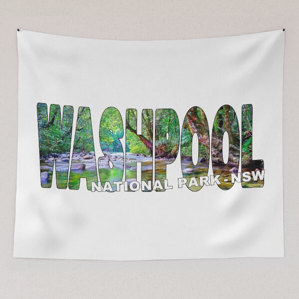 Item preview, WASHPOOL National Park NSW - World Heritage Gondwana Rainforest designed and sold by Adam Gormley.