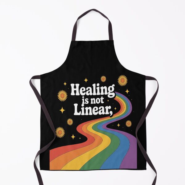 Item preview, Healing Is Not Linear Mental Health Awareness designed and sold by CottonCandyPrin.