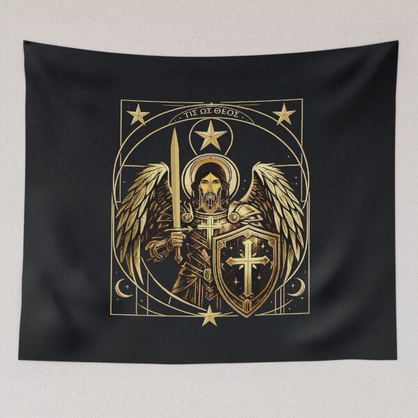 Item preview, Archangel Michael — ΤΙΣ ΩΣ ΘΕΟΣ designed and sold by Sanctum Icons.