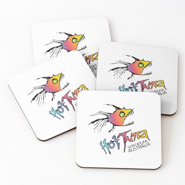 Item preview, Hot Tuna Surfwear Australia - Retro Fish Logo designed and sold by Colorful-Garden.