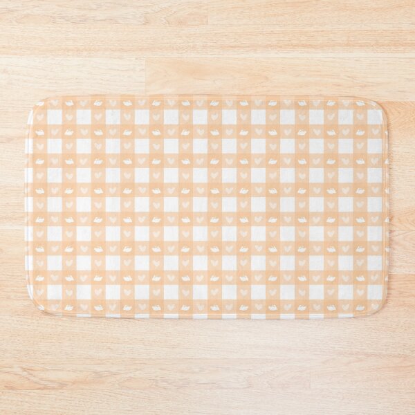 Item preview, sweet bunny grid - pastel orange designed and sold by Marly-MM.