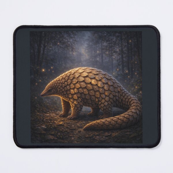 Item preview, Pangolin Guardian of the Twilight Forest designed and sold by GeoWild Designs.