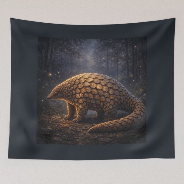 Item preview, Pangolin Guardian of the Twilight Forest designed and sold by GeoWild Designs.