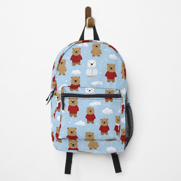 Item preview, Cartoon Groundhogs with Falling Snowflakes Blue designed and sold by Piotrek0001.