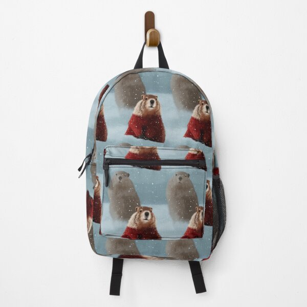Item preview, Realistic Groundhog Emerging from Burrow Art designed and sold by Piotrek0001.