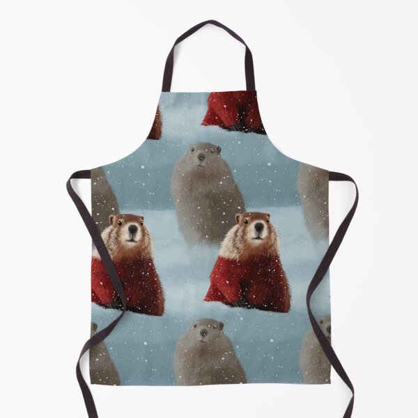 Item preview, Realistic Groundhog Emerging from Burrow Art designed and sold by Piotrek0001.