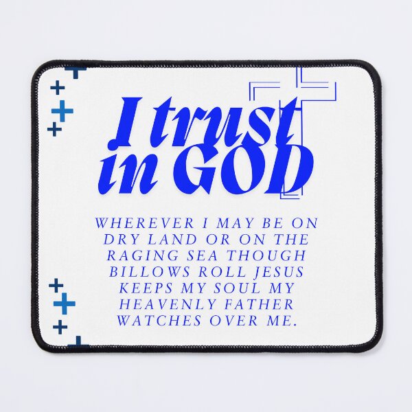 Item preview, I trust in GOD designed and sold by TheProverbsMom.