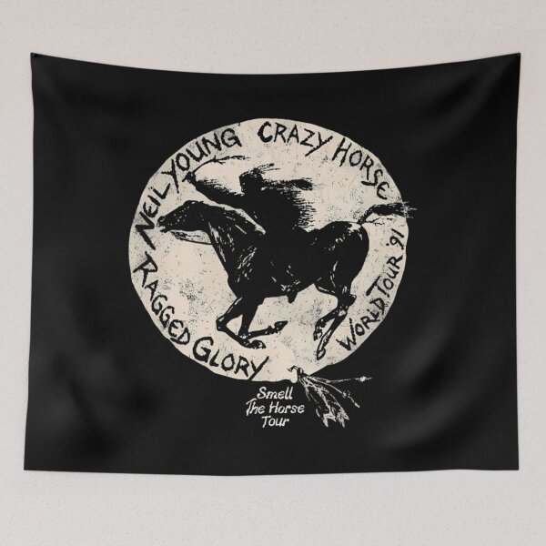 Item preview, Neil Young Crazy Horse World Tour Tragged Glory designed and sold by Rafsanmaster.