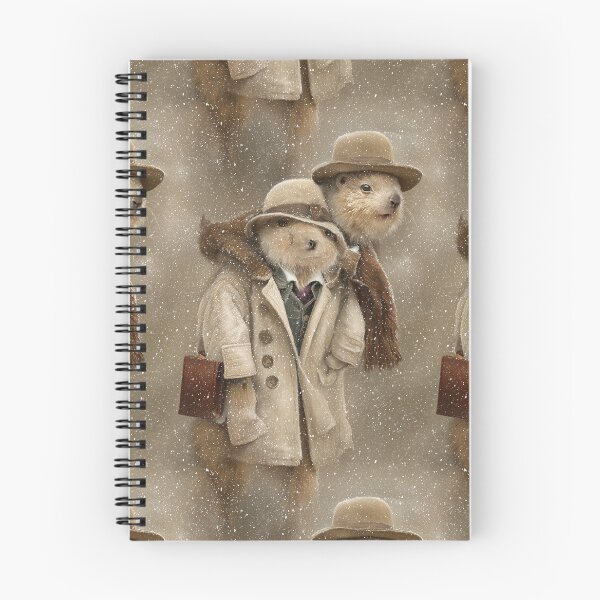 Item preview, Vintage Groundhogs Walking in Snow Storm designed and sold by Piotrek0001.