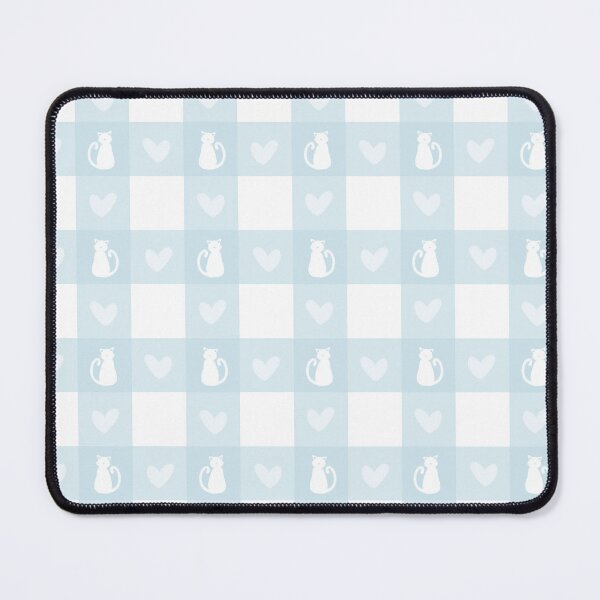 Item preview, sweet kitten grid - baby blue designed and sold by Marly-MM.