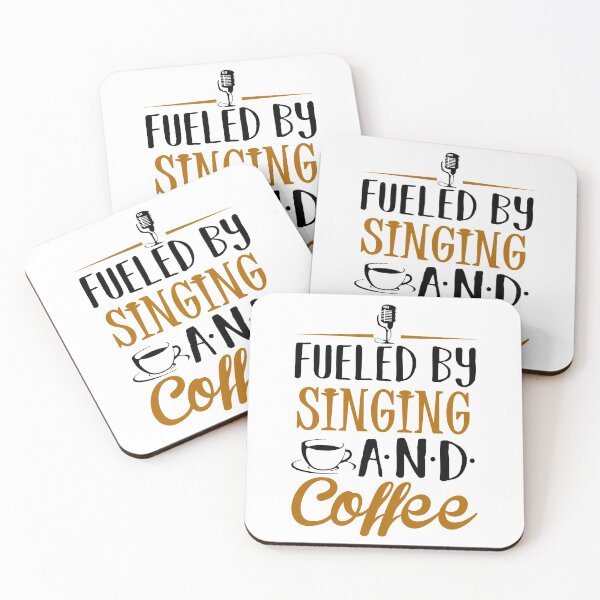 Item preview, Fueled by Singing and Coffee designed and sold by KsuAnn.