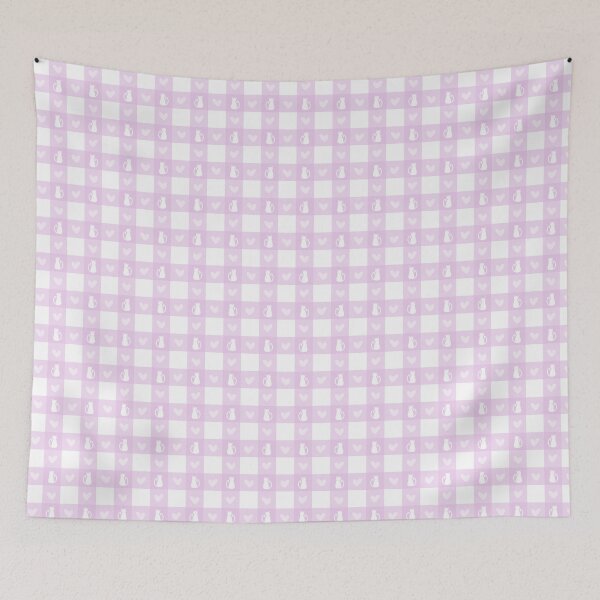 Item preview, sweet kitten grid - lavender designed and sold by Marly-MM.