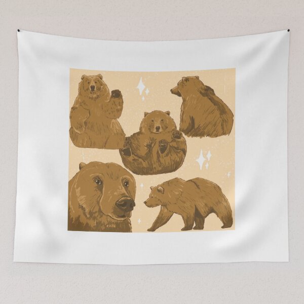 Item preview, Majestic Bear Icon designed and sold by Mitchmount.
