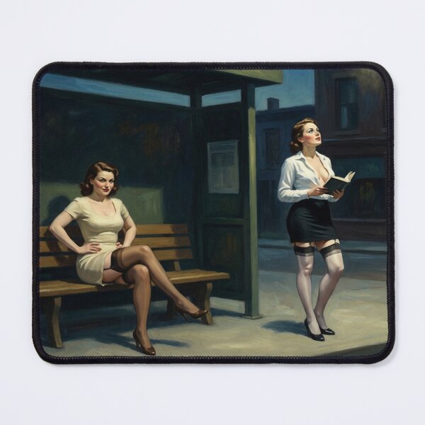 Item preview, Bus Stop Women 002 designed and sold by IanBiAM.