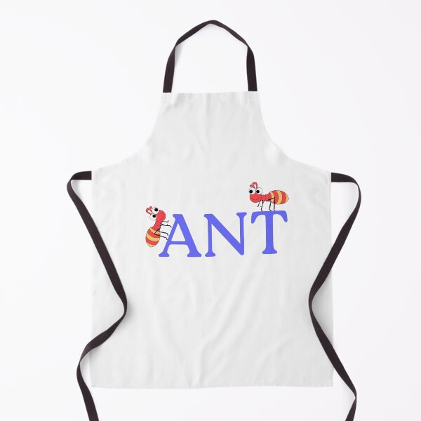 Item preview, Playful Ants - Cute Red Cartoon Ants On A Typography Adventure designed and sold by Love3Happy.