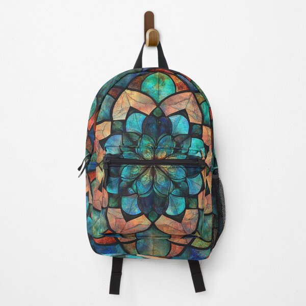 Item preview, Stained Glass Jade Ochra Inspired Mosaic Mandala Pattern designed and sold by GrinGalore.