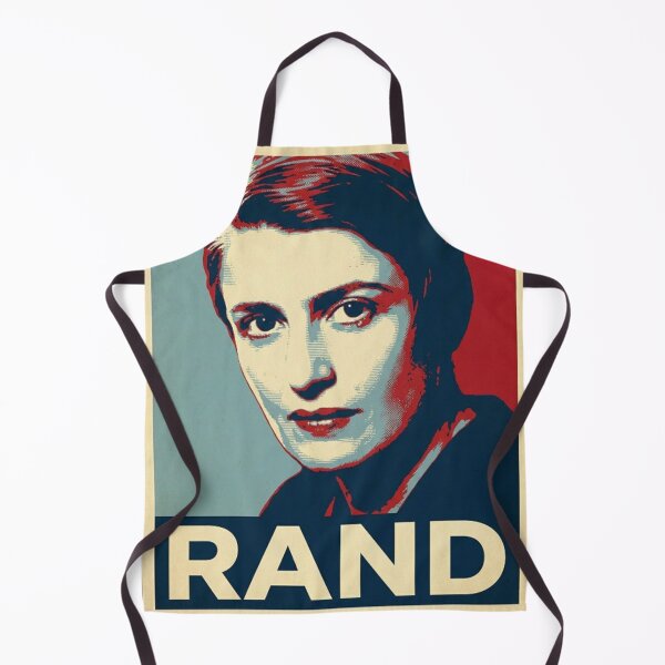 Item preview, Ayn Rand Objectivism Hope Style Poster designed and sold by DamianRoy88.