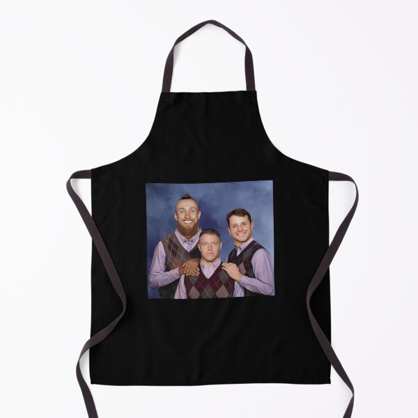 Item preview, Christian Mccaffrey George Kittle Brock Prudy Step Brothers Football San Francisco Football designed and sold by RetroOldPics.