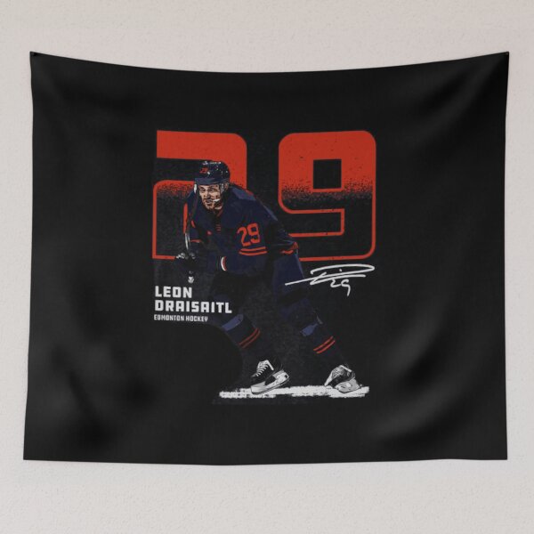 Item preview, Leon Draisaitl Edmonton Outline  designed and sold by scourgeredundan.