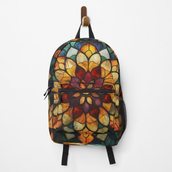 Item preview, Stained Glass Amber Jade Inspired Mosaic Mandala Pattern designed and sold by GrinGalore.